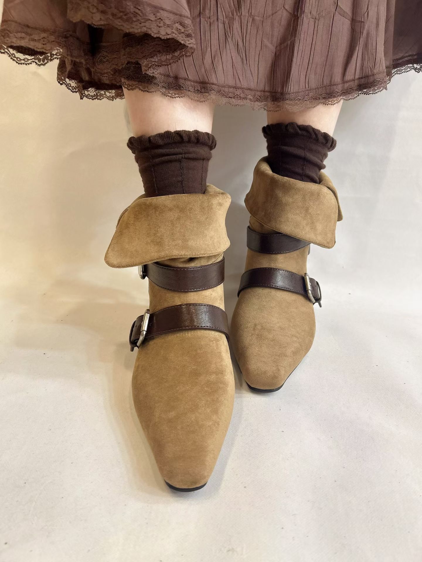 猄皮Ankle boots  