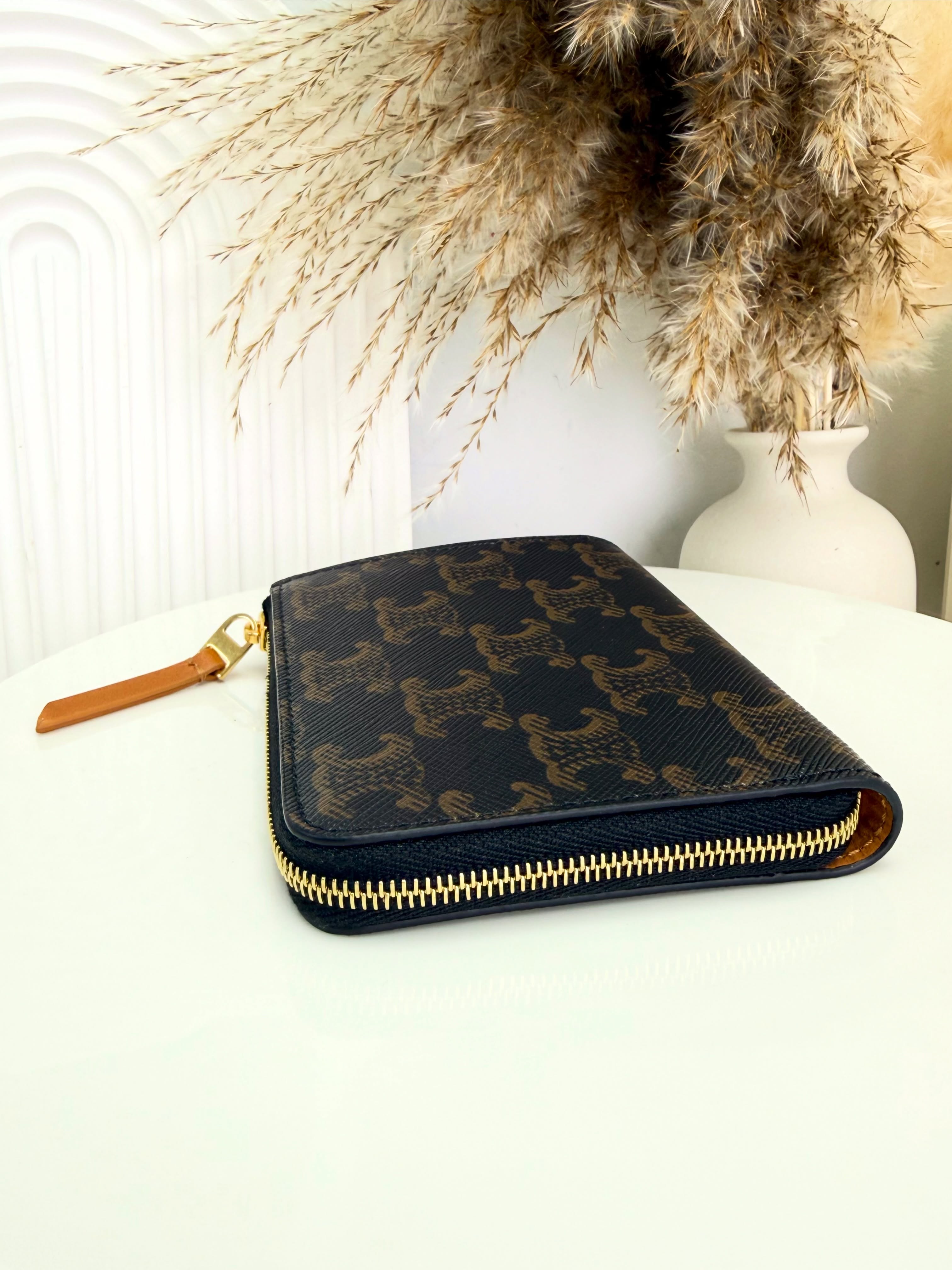 Celine🛍️全新💫老花短銀包👜全套🎁 