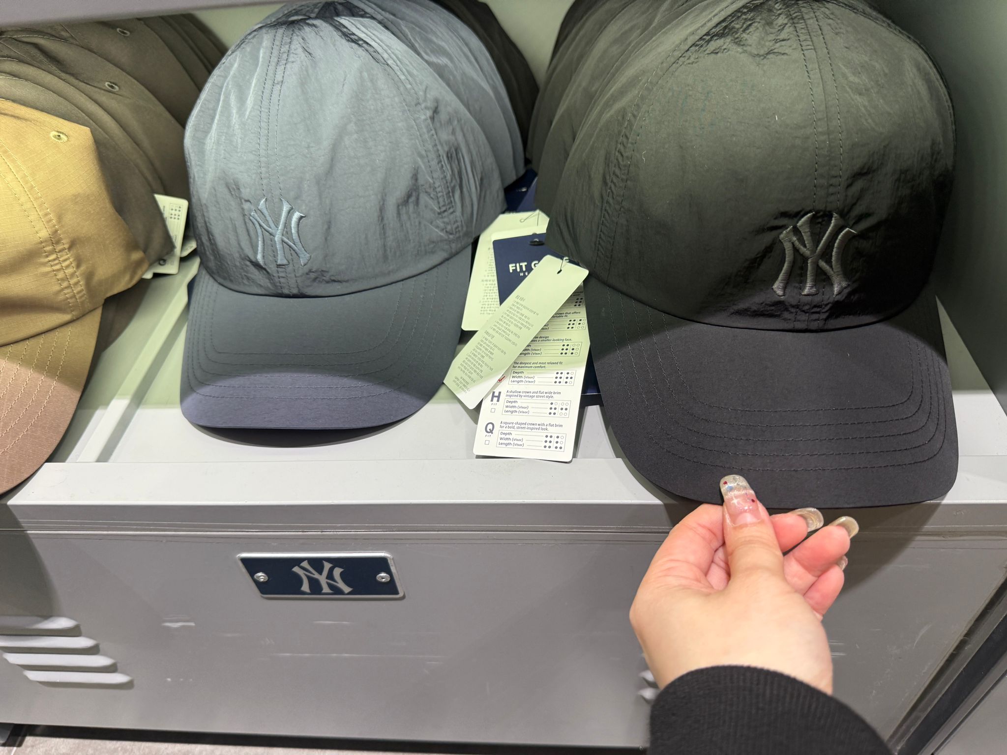 MLB cap透氣布 款 🧢 韓國連綫先有的折扣價 Black / navy