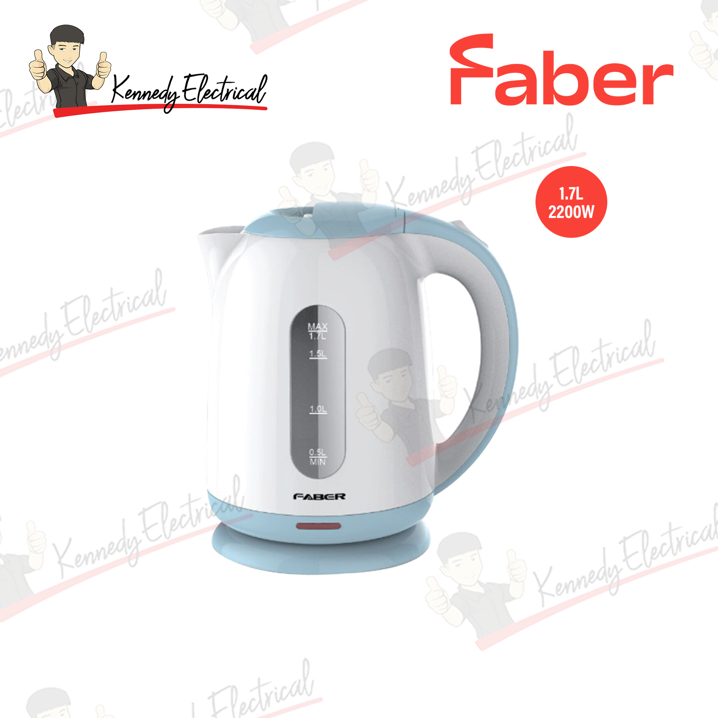 Faber 1.7L Jug Kettle FCK136
