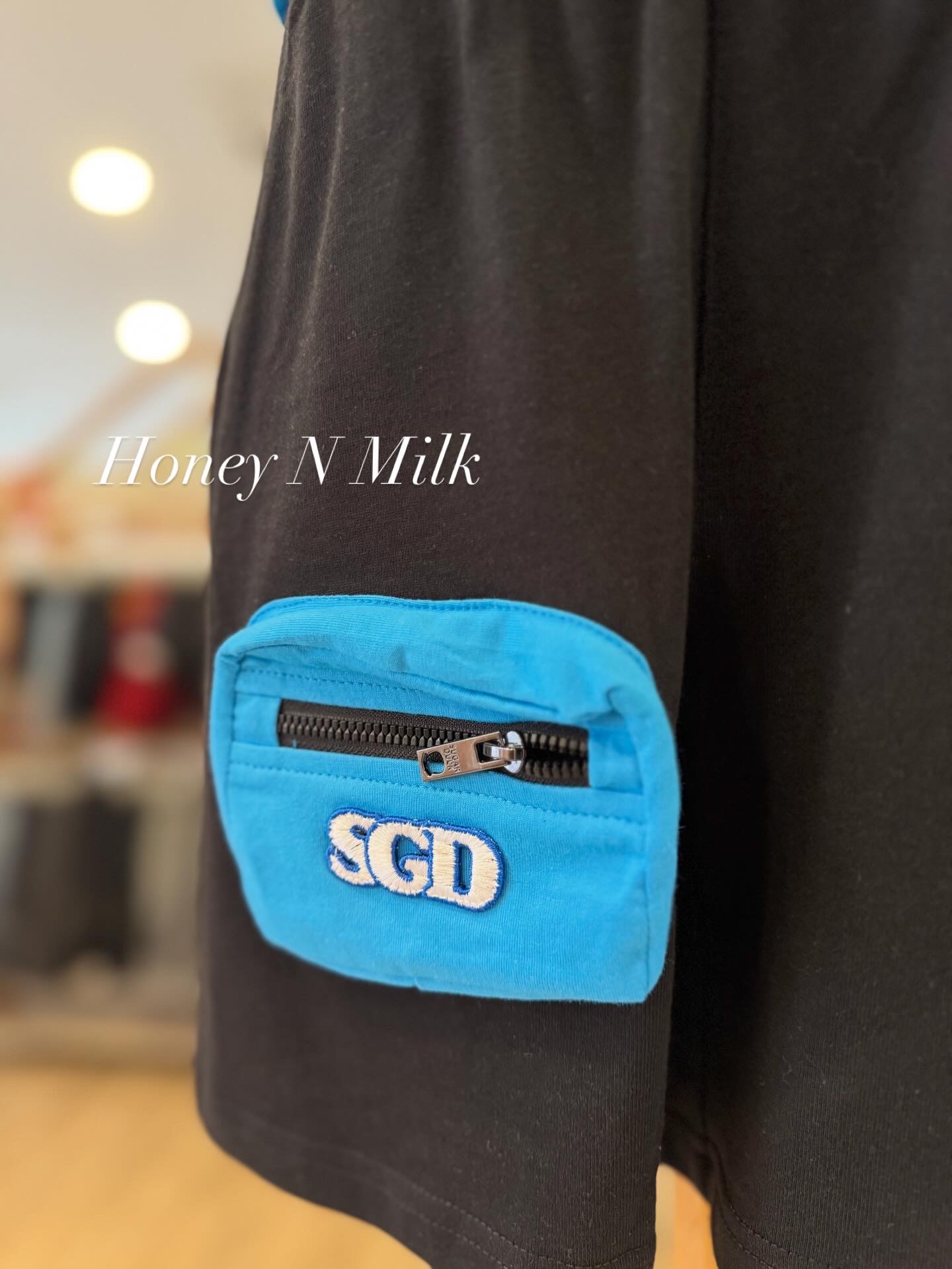 SGD Black Duck Blue Pocket Shorts