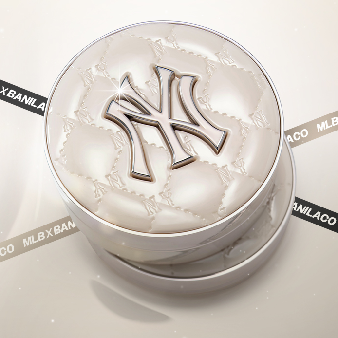[MLB x BANILA CO] 限量版 CREAM GLAZE White Cushion 計劃套裝 