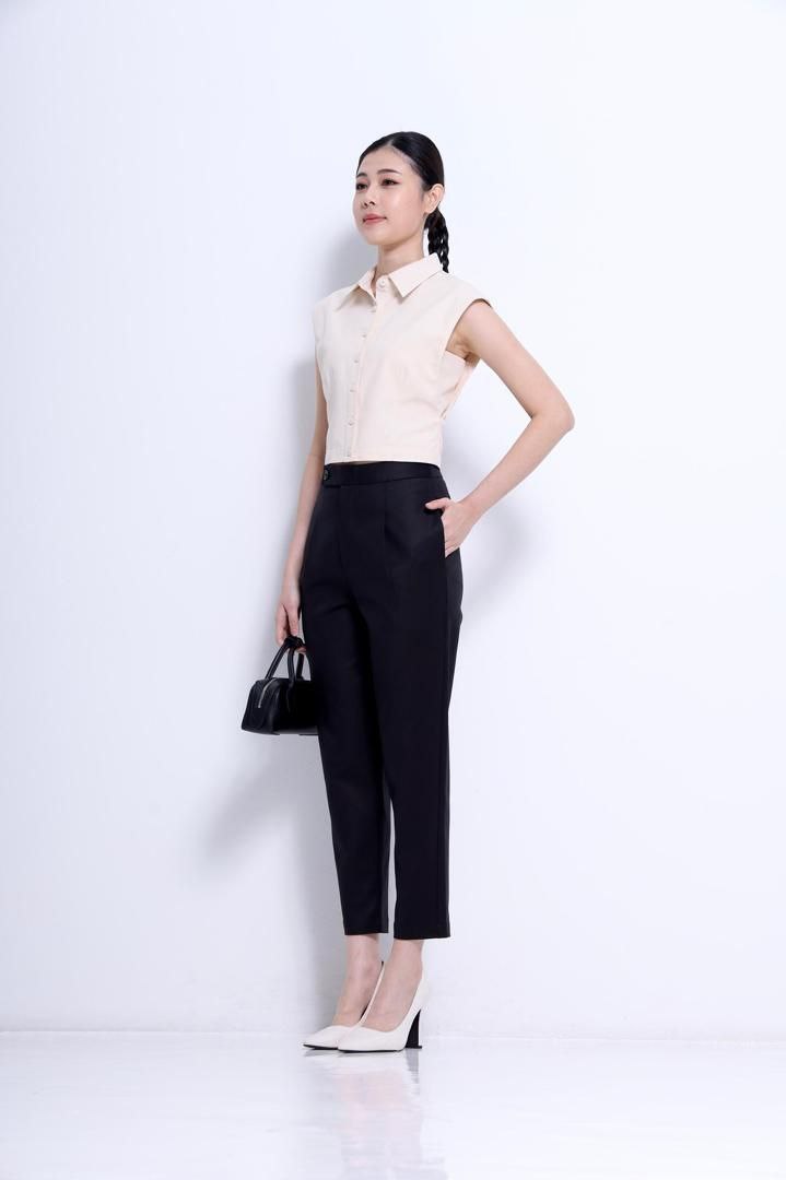 修身窄脚长裤 1624