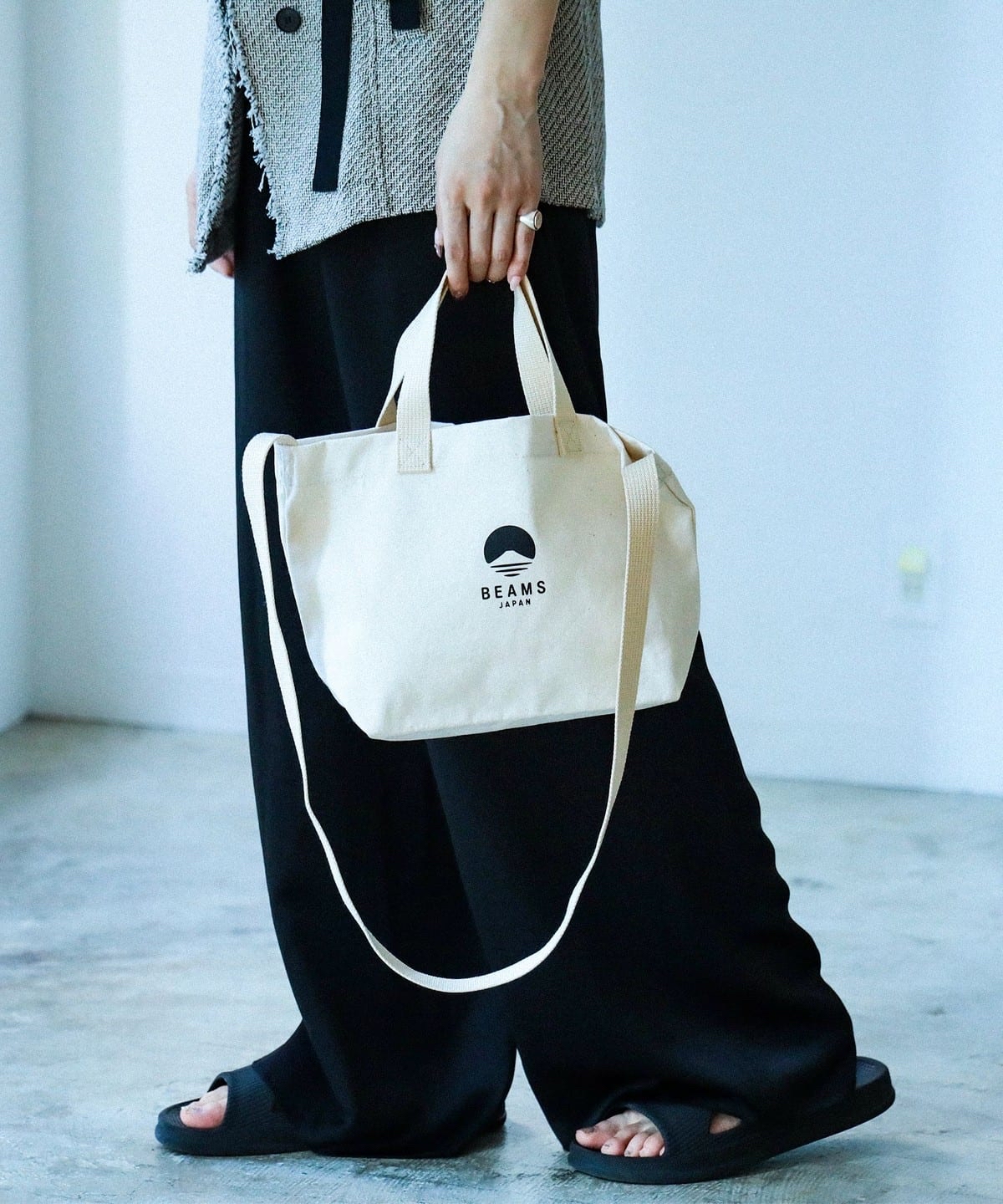 日本製BEAMS JAPAN 2way袋