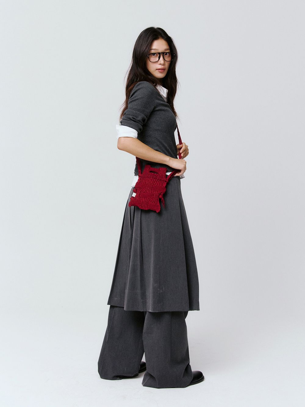 (2026新色) PLEATSMAMA 閃閃款迷你斜孭袋 Mini Cross Bow Bag Glitter (6色選擇)