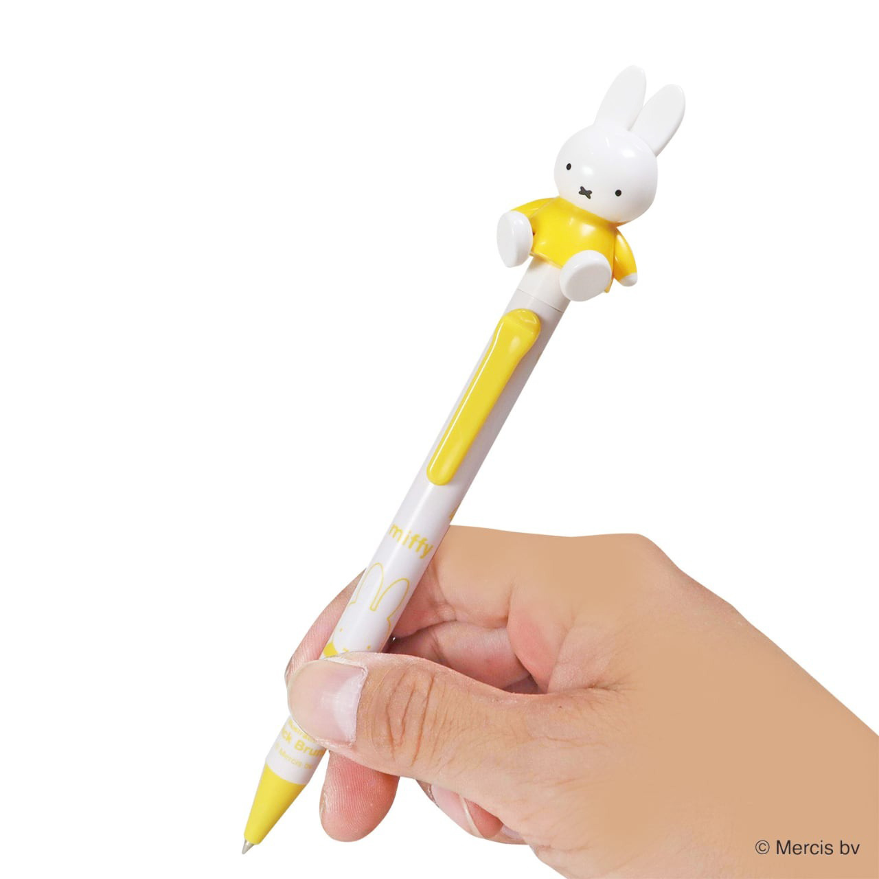 Miffy 日本製 0.7mm 黑色 原子筆 按掣Miffy手腳會上下郁動 (EB417)