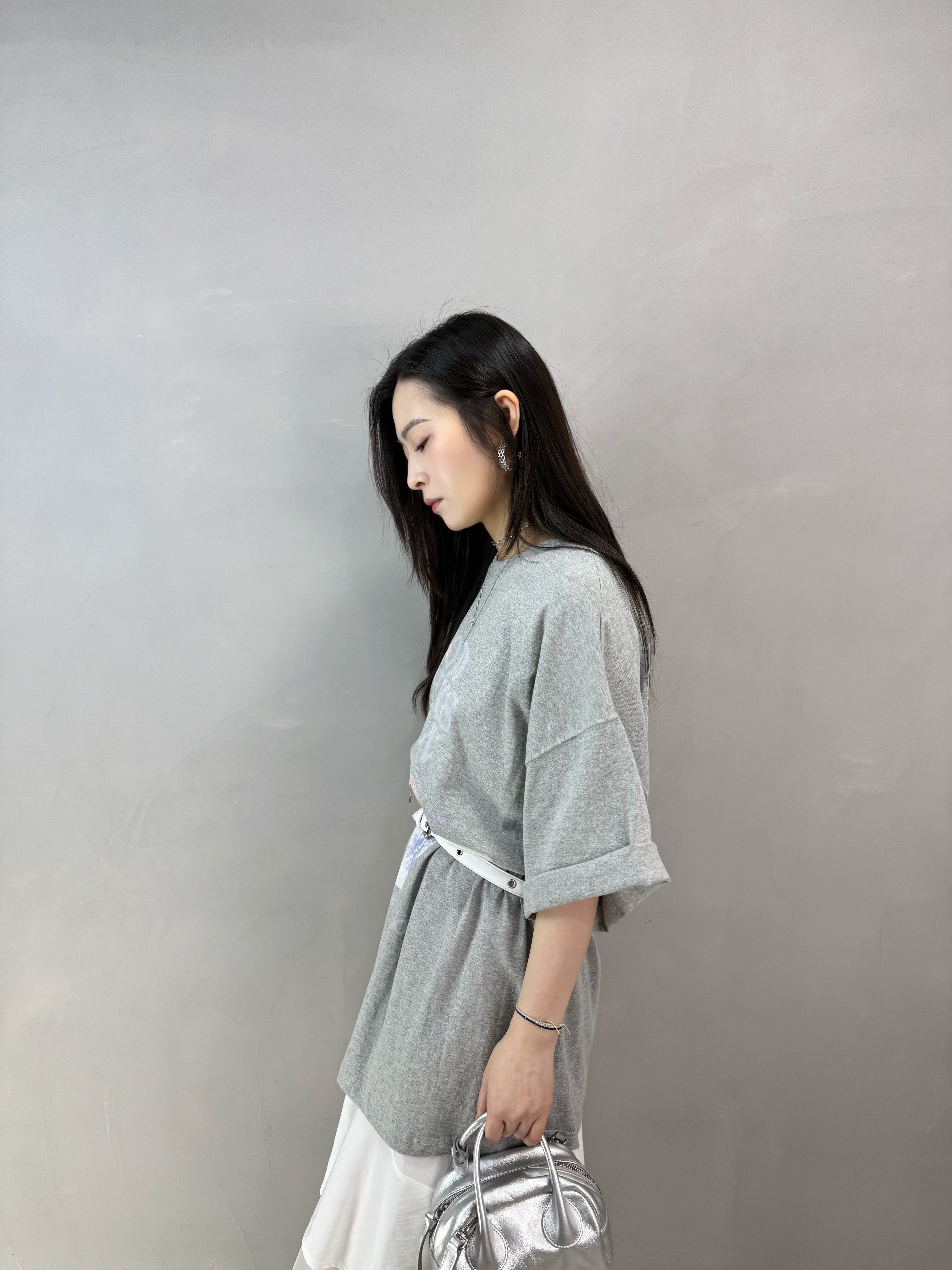 H81 Over Size 花花Tee