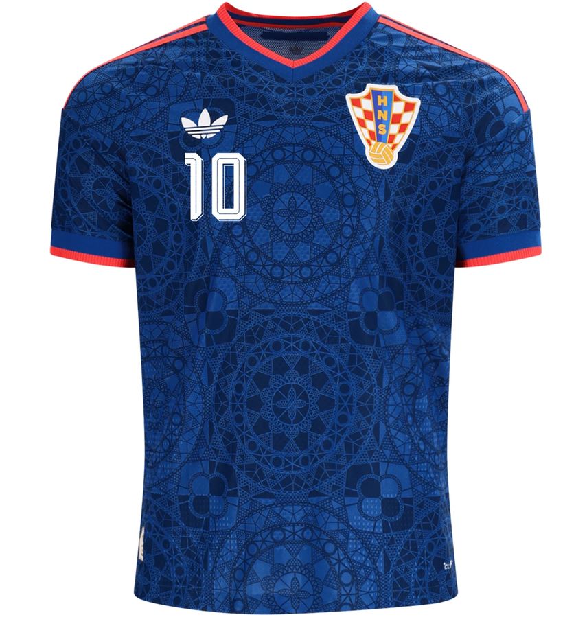 Adidas Croatia 克羅地亞 2026-27 作客球員版球衣 (可加印字章) KF4671