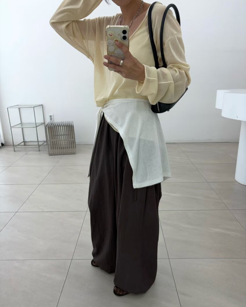 221510 淨色披肩