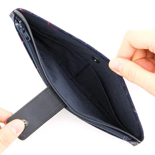 🇯🇵🇯🇵🛬🛬日本製造印傳蜻蜓圖案鹿皮🦌＆牛皮🐂薄型長錢包👛現貨💰