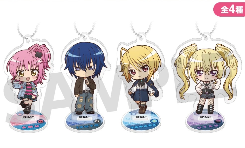 守護甜心 Shugo Chara! POP UP STORE in SHIBUYA109 Q版立牌匙扣 #P-SCG0941 (PRE-ORDER) [2026/06]