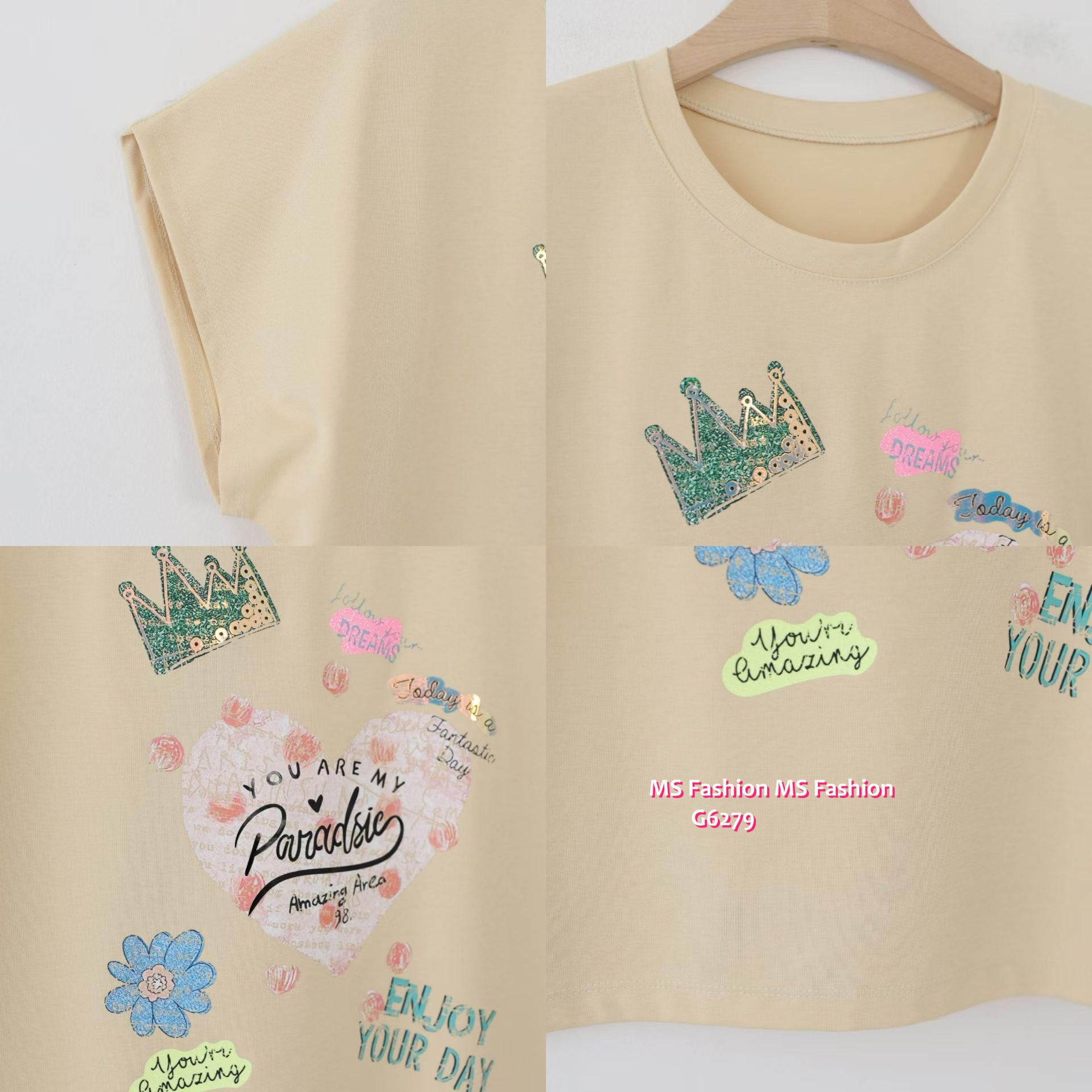 G6279 韓國🇰🇷靚print top