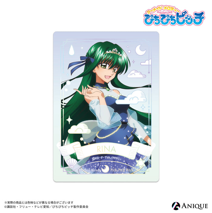 《Pre-Order》Foil-stamped Clear Card 燙金透明卡｜唱K小魚仙 Pichi Pichi Pitch 月夜之人魚奏 POP UP SHOP (26PP47-P)