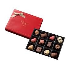 日本直送🇯🇵比利時工藝朱古力禮盒🍫🎀｜Valentino Chocolatier バレンチノ ショコラティエ アソート 12粒入 - 743-130