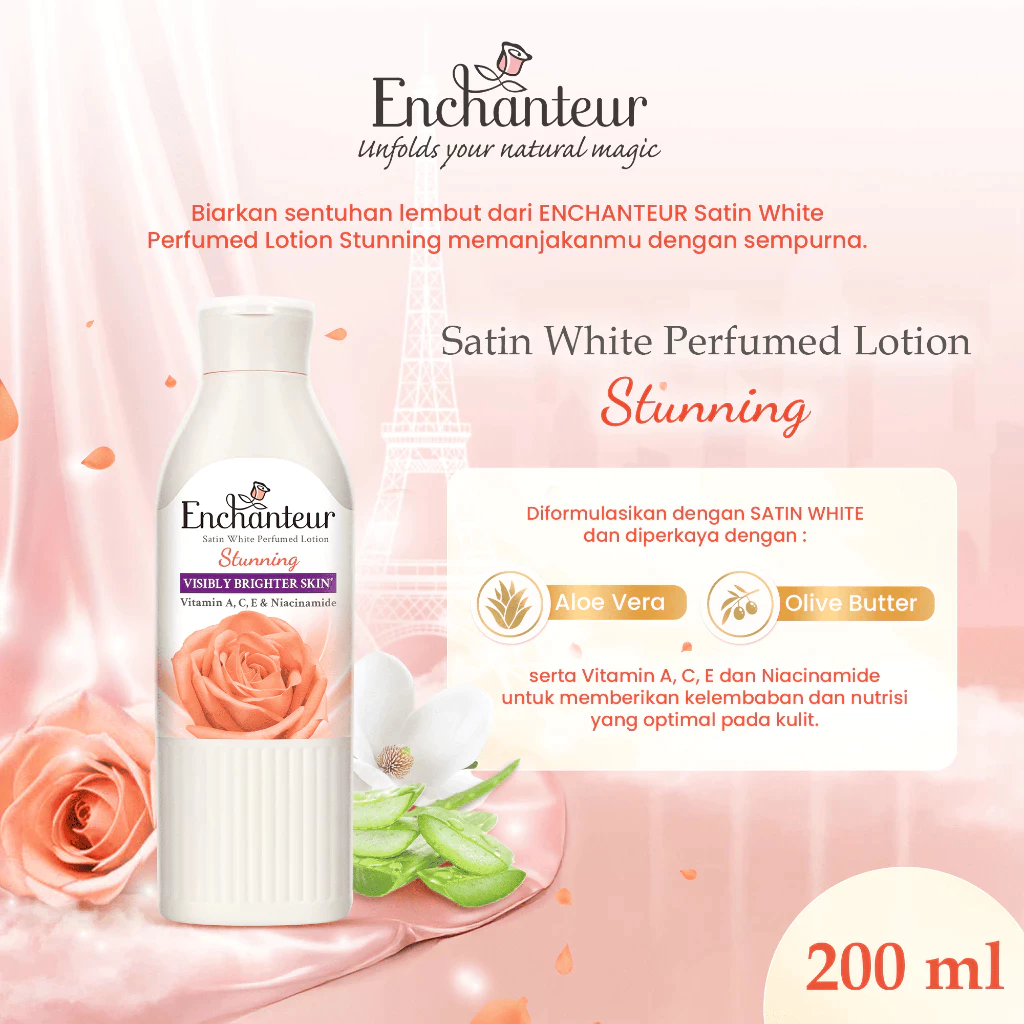 Enchanteur Perfume Body Lotion 250ml - Stunning