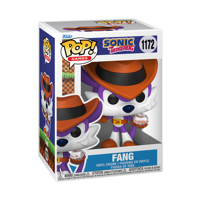 📦訂購 美國代購 Funko POP! SONIC THE HEDGEHOG Fang the Hunter Figure 超音鼠 模型