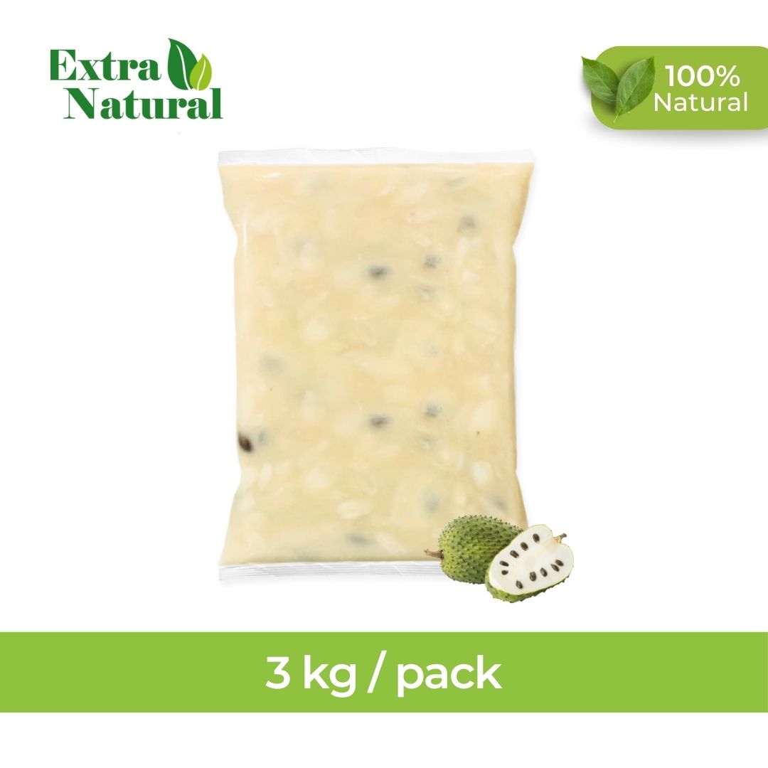 Frozen Soursop with seed Pulp
