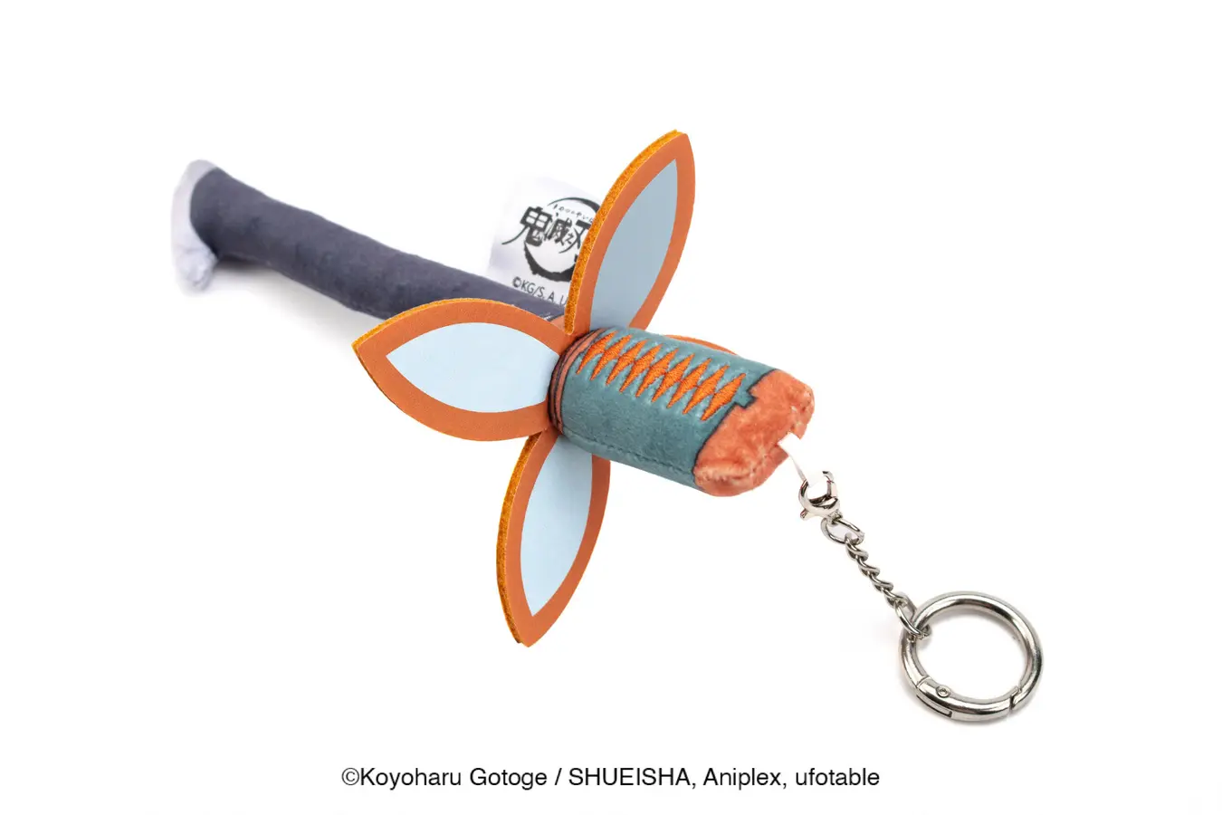 📦訂購 台灣限定 鬼滅之刃 胡蝶忍 蟲柱 絨毛日輪刀吊飾