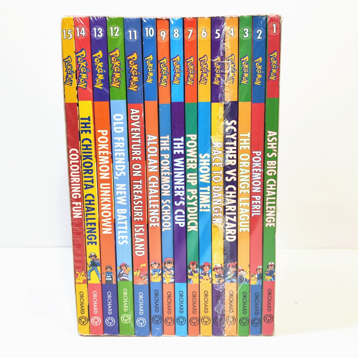 Pokemon Super Collection 1-15 books | age 9-14 | B392