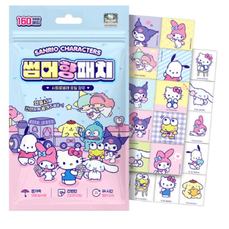  【預訂】韓國直送 Sanrio 角色防蚊貼 