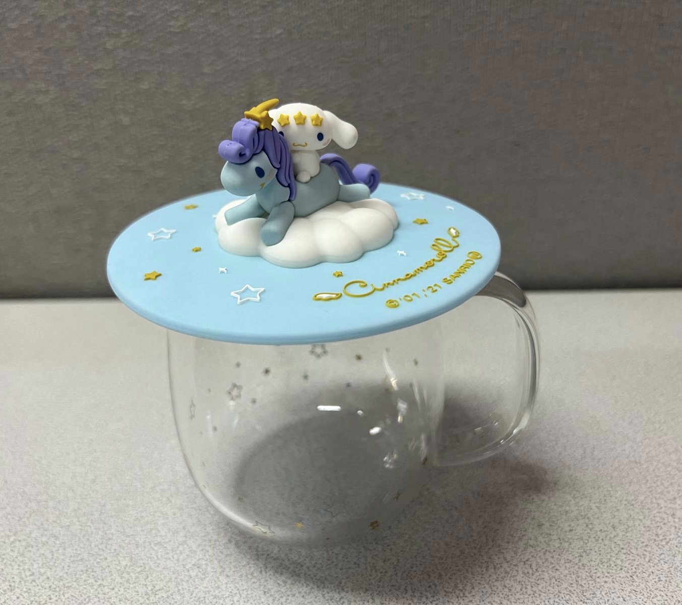 🎌日本直送🎌玉桂狗 獨角獸有耳杯連杯蓋