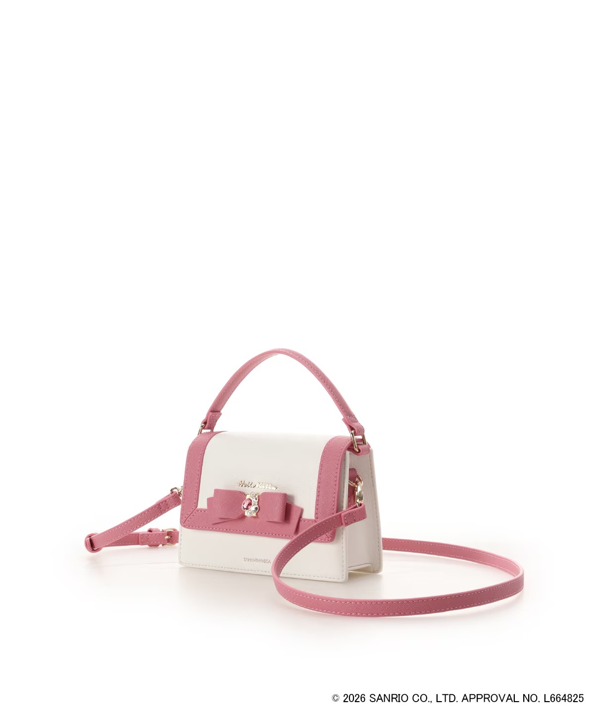 🌸 【預訂】Kitty Mini Shoulder Bag - SAMANTHAVEGA x Sanrio Summer Collection