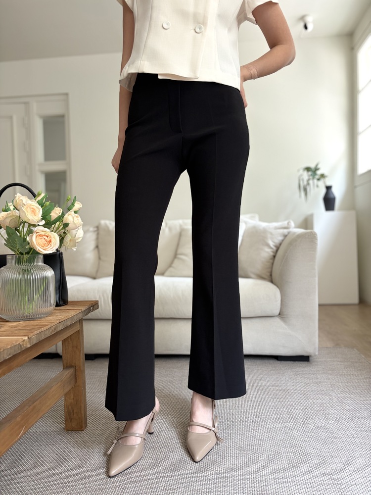 Pull-On Stretch Pants (Black)