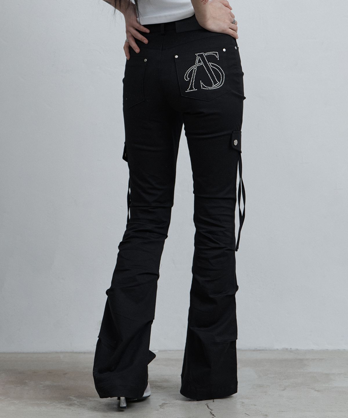 🇰🇷訂購｜asur 26SS｜Side-tuck bootcut pants 2色 