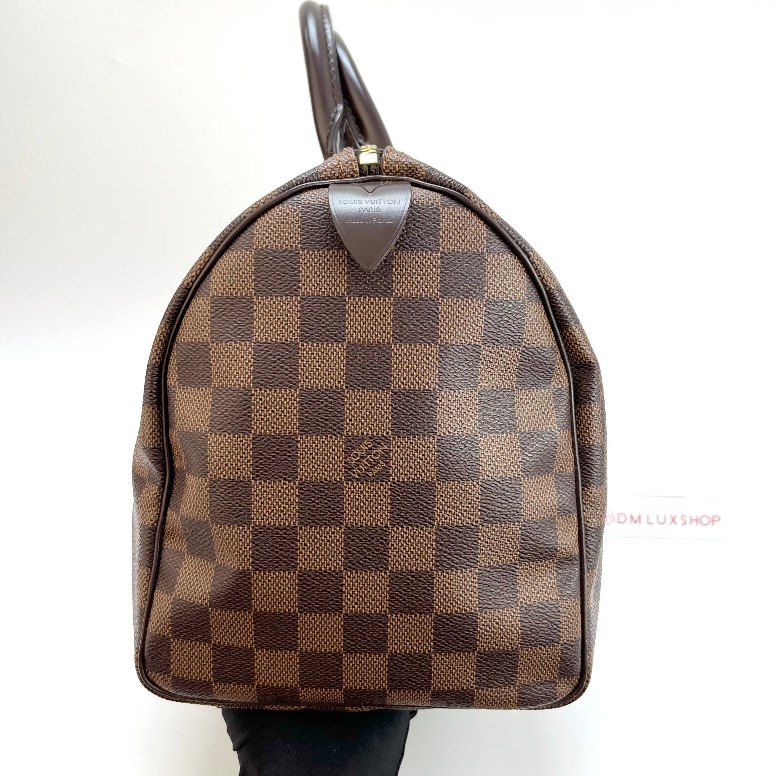 LV Damier Ebene Speedy 30 GHW