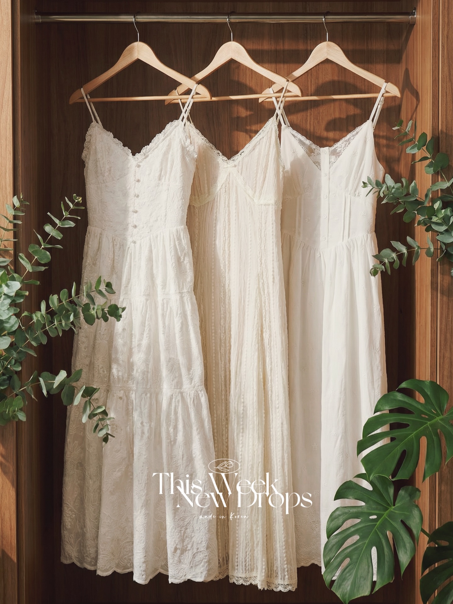 高質刺繡吊帶裙