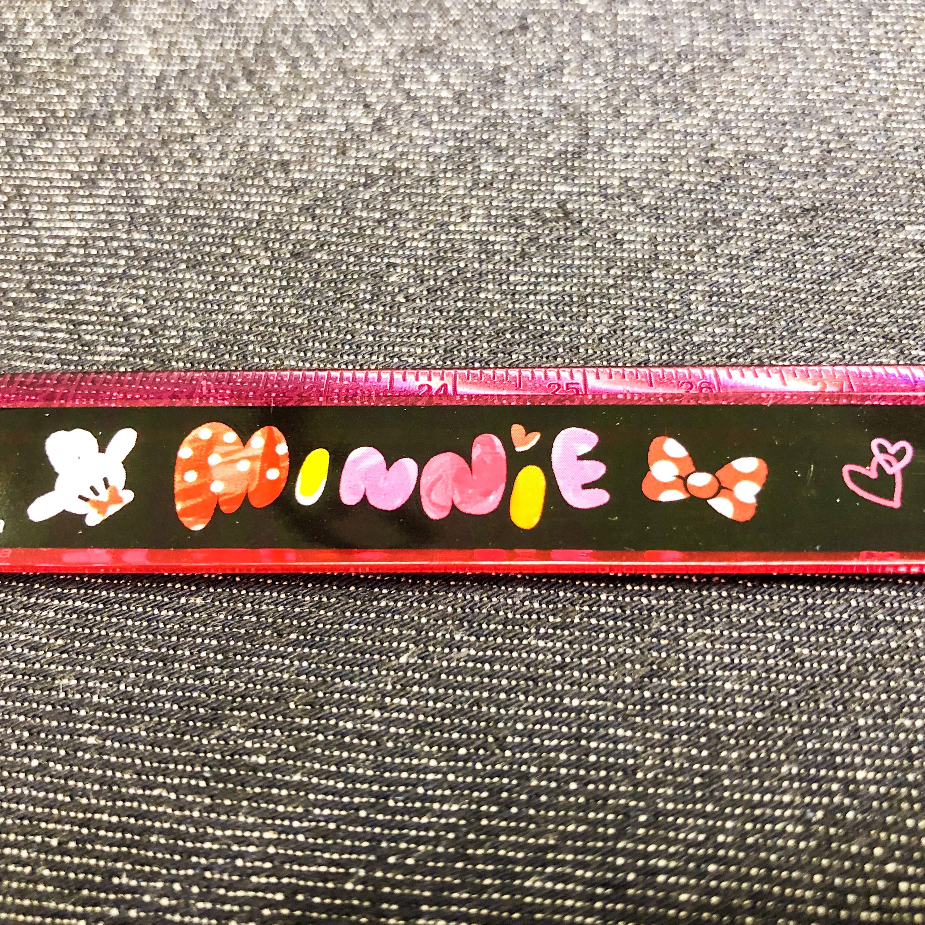 30CM 摺尺 Minnie Mouse    S4009541