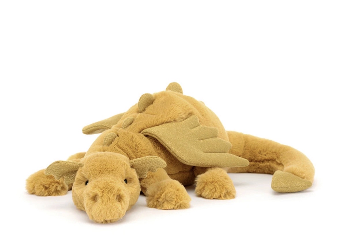 JELLYCAT Golden Dragon H66cm retired 絕版大金龍