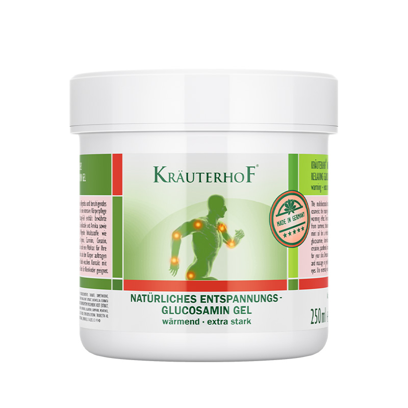 LA002 德國Krauterhof七葉莊園 氨糖舒緩凝膠250ML 【買3盒送1盒 】