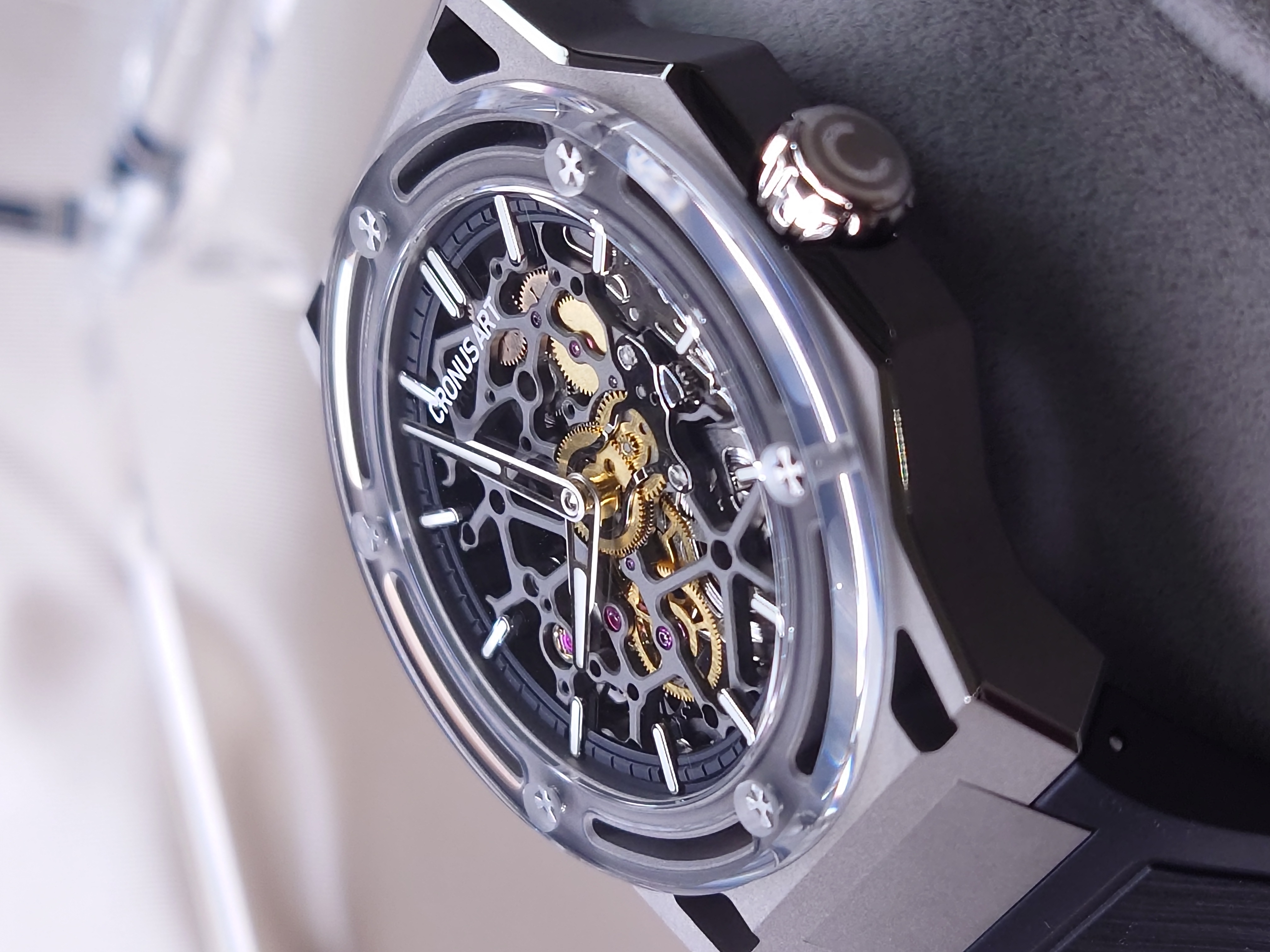 Cronus Art 探險者珍珠陀機械表 Grey