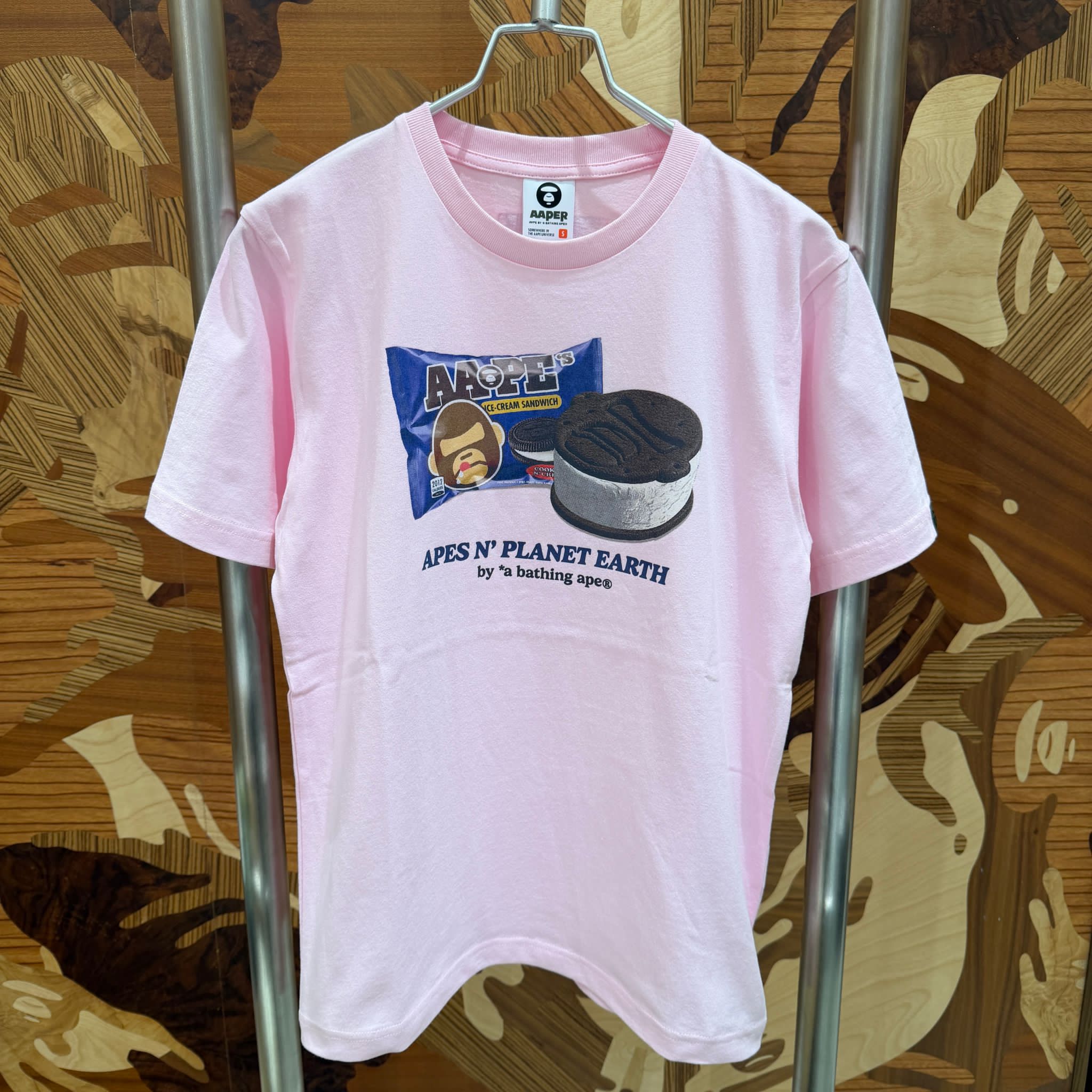 AAPE Regular fit AAPER graphic tee (1824)