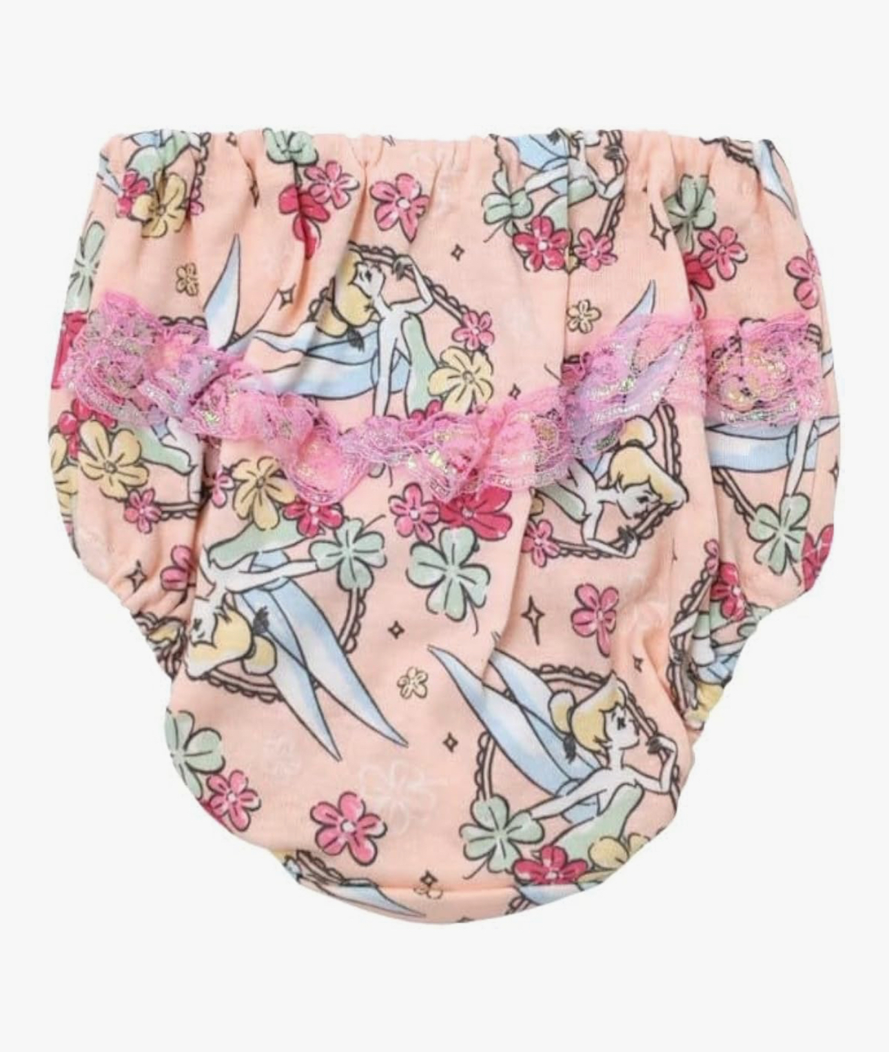 🇯🇵預訂 日本直送🇯🇵Tinkerbell 人物滿印絲帶蕾絲女童內褲兩件套裝