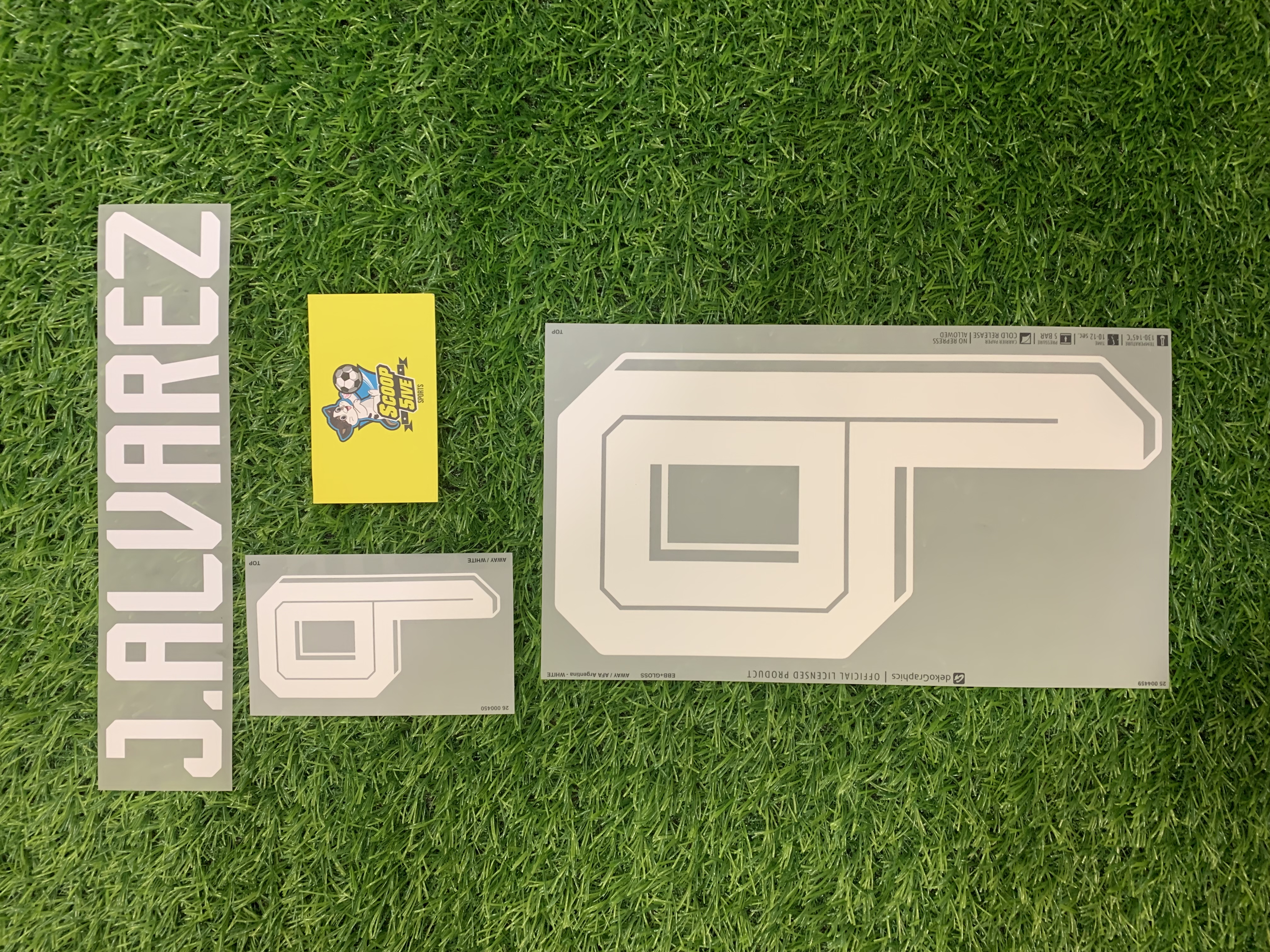 2026世界盃 阿根廷 作客 印字 9 J. Alvarez