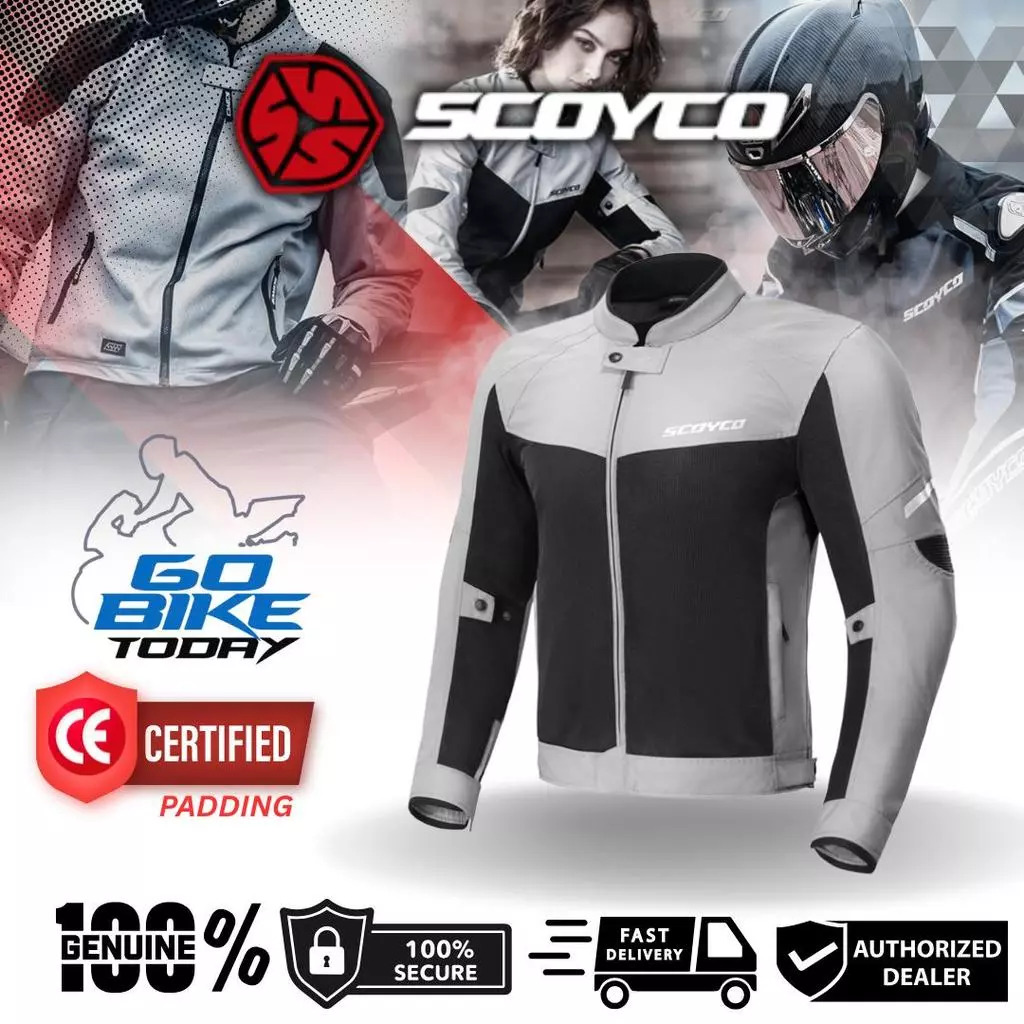 SCOYCO JK118 Motorcycle Riding Jacket Women | CE Protector | Touring Racing Jaket Motor