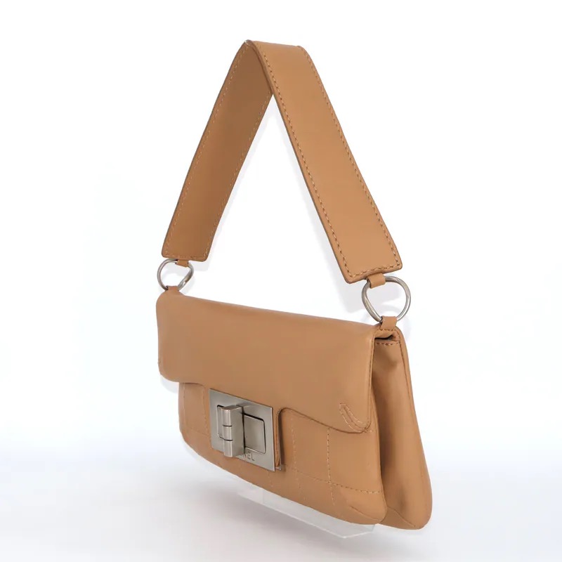 Chanel 2.55 Chocolate Bar Shoulder Bag