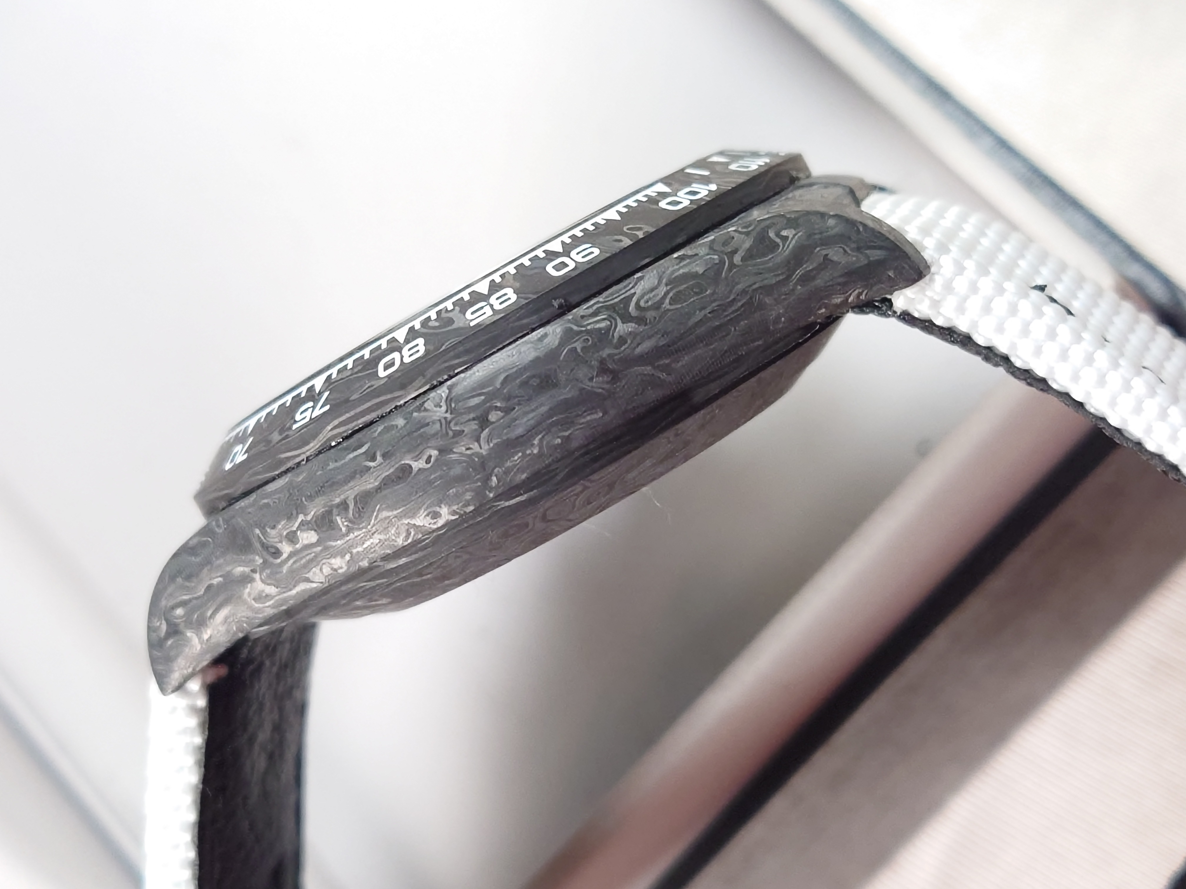 Bonest Gatti 現貨發售 地通拿款碳纖纖機械計時錶 BG9010-L4 黑白