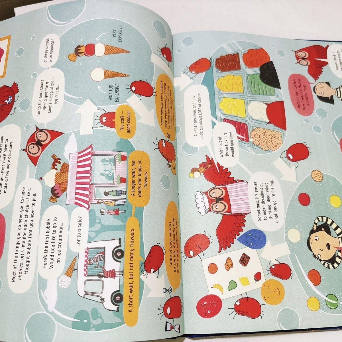 USBORNE BOOK i BRAIN AND HOW IT WORKS