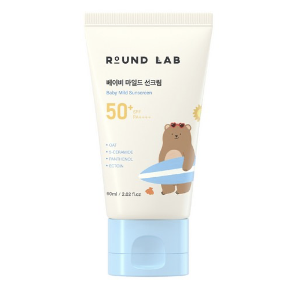 韓國 Round Lab 嬰兒溫和 防曬霜 SPF50+ PA++++｜Baby Mild Suncream