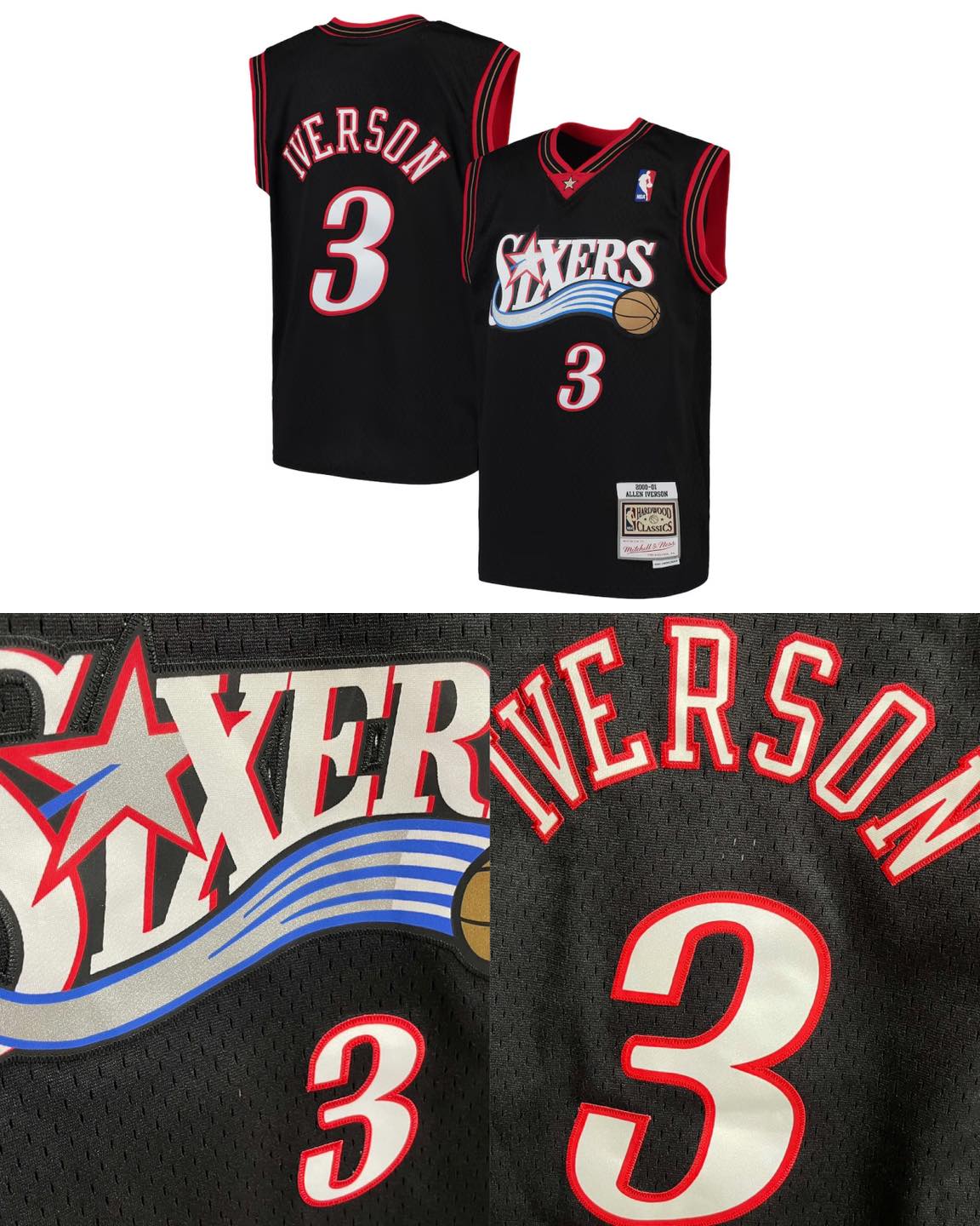 M&N Iverson Youth jersey