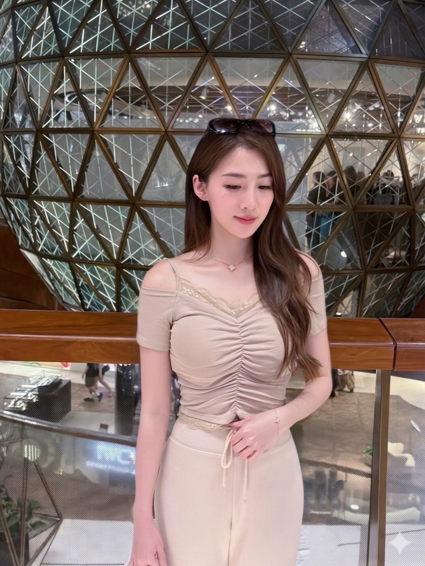 Lacie Shortsleeved padded Tee