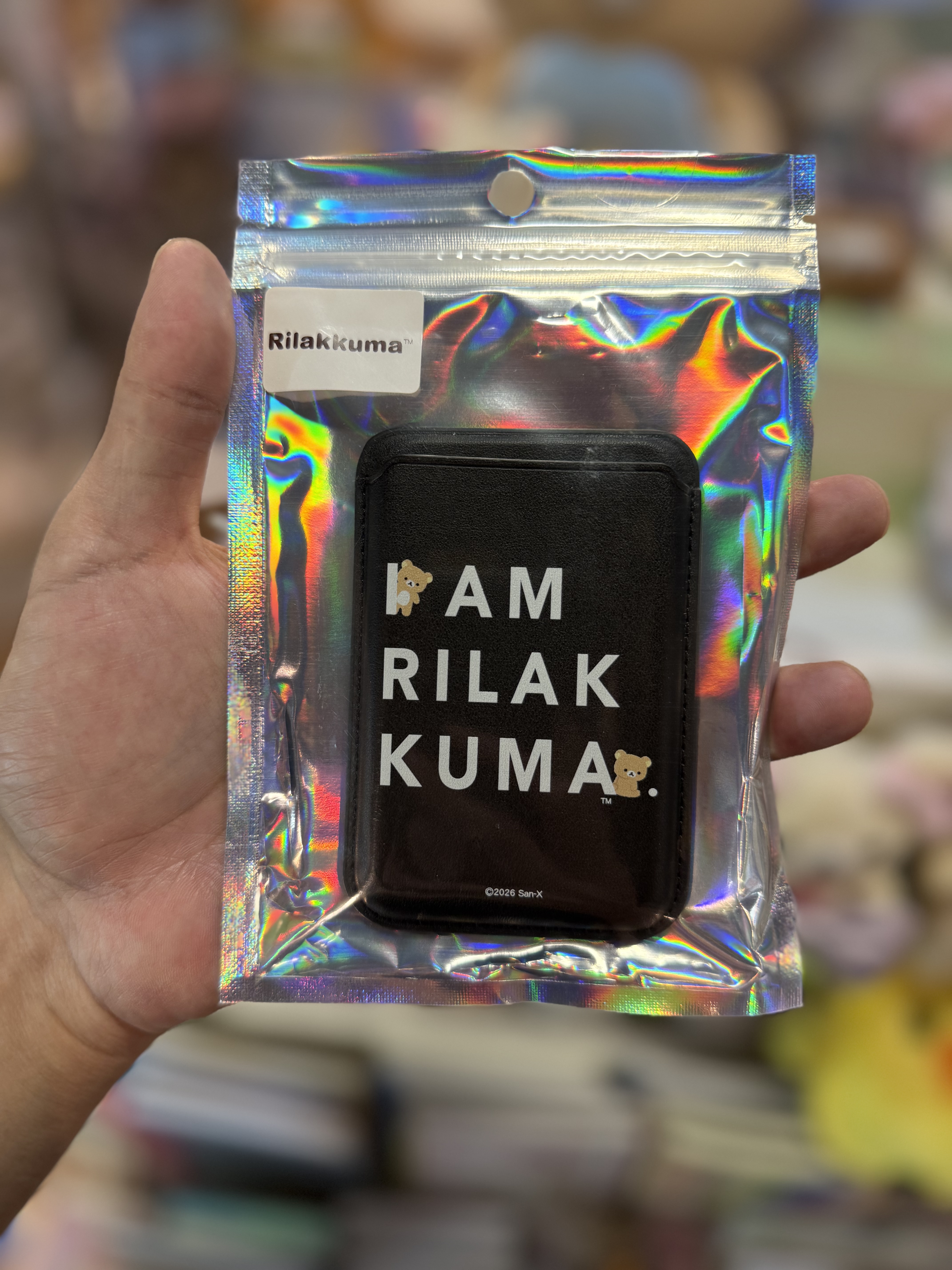 《現貨》全新Rilakkuma磁石咭套