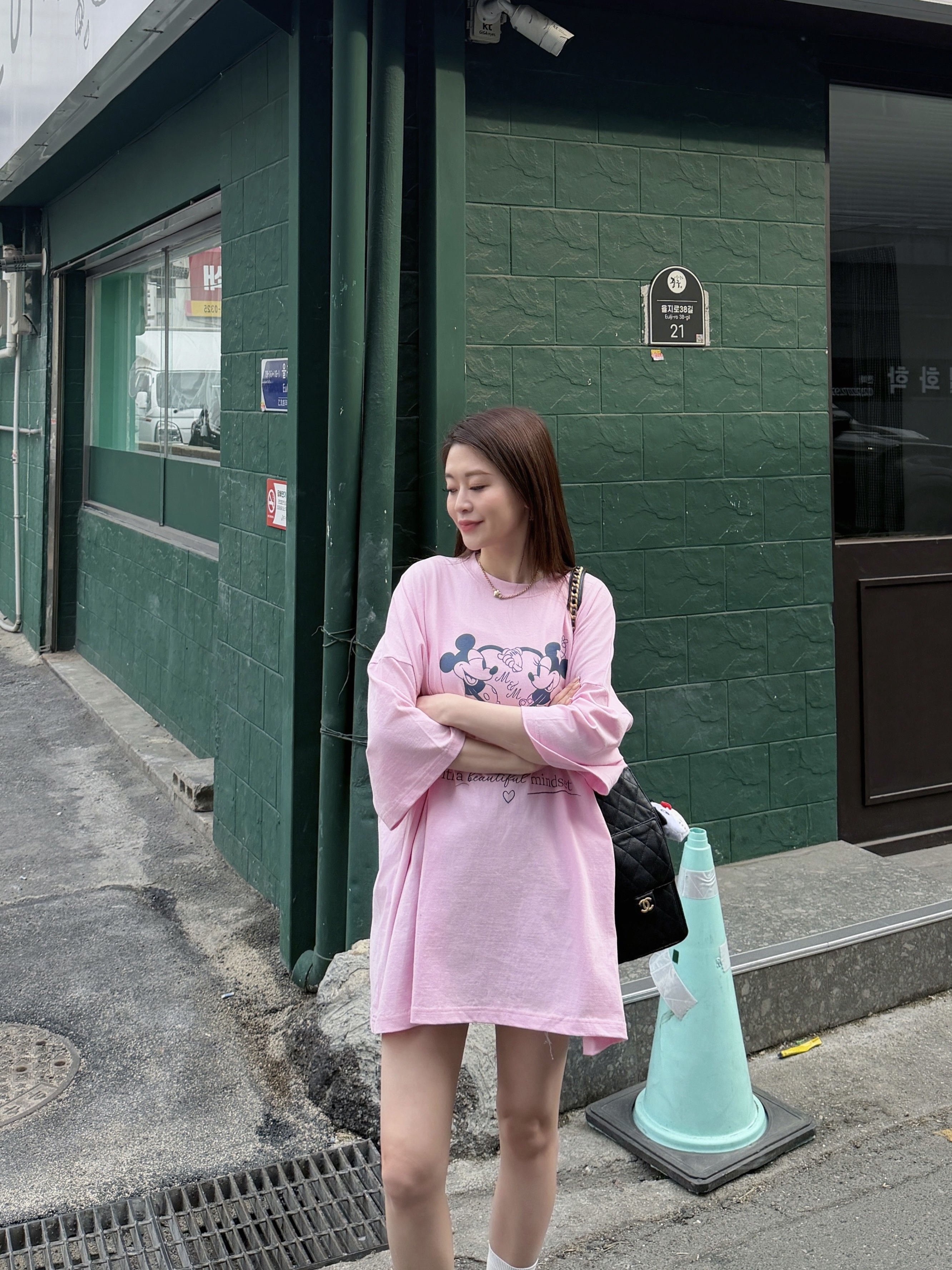 Pink Pink Mickey Tee