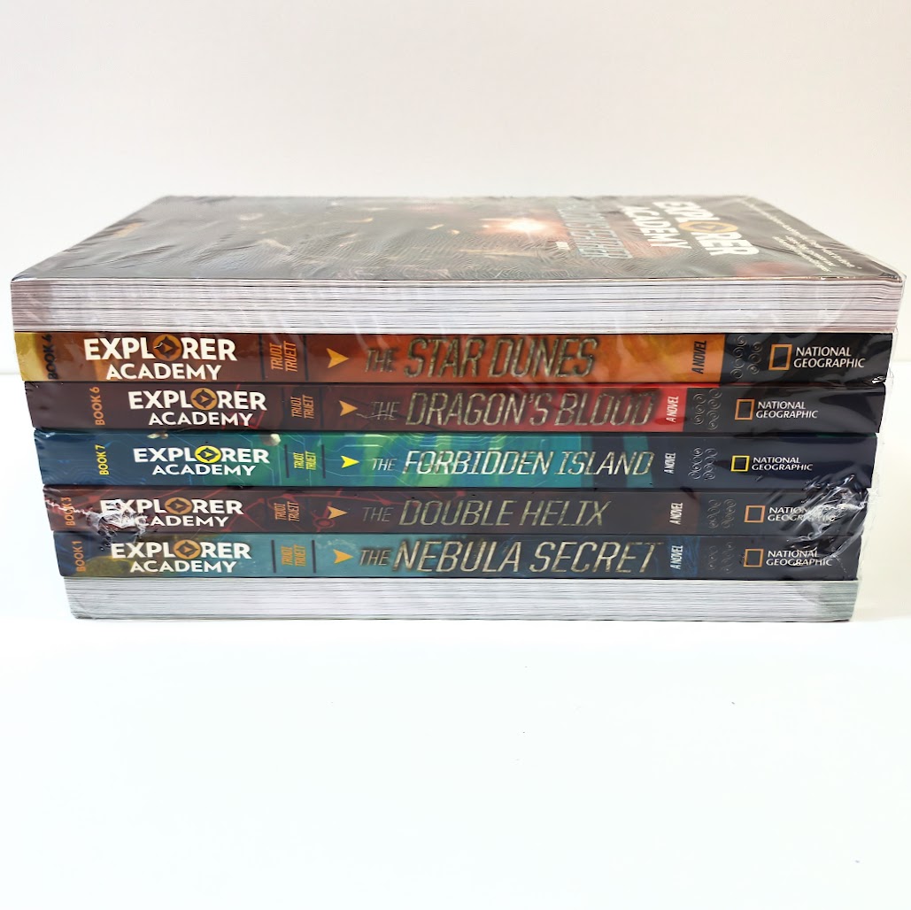 Explorer Academy 6 books 探險學院系列大厚本全彩6冊 B352