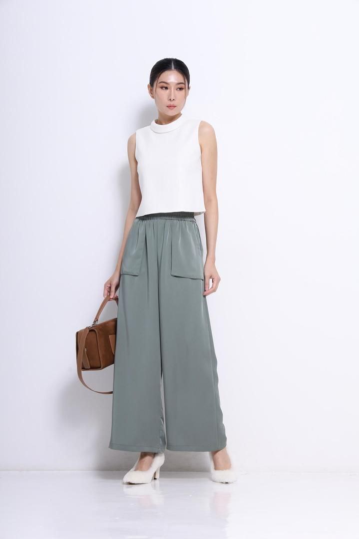 大口袋设计百塔长裤 1584