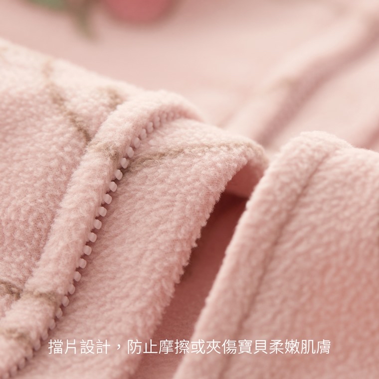 💚代購 台灣直送💚正版授權Miffy系列四色人物滿印Fleece連身防踢背心