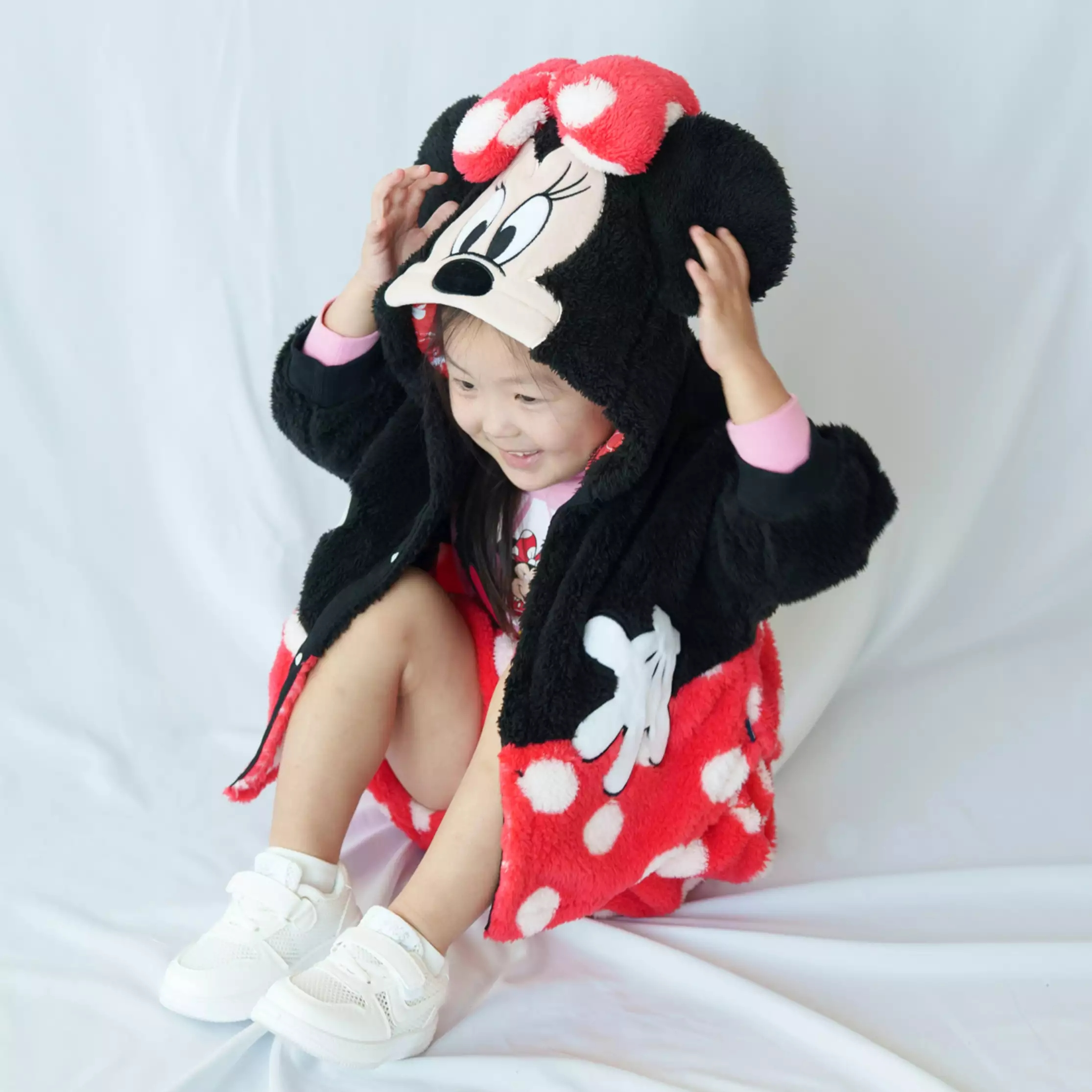 🌸 【預訂】Minnie BREEZE 長袖毛毛外套<90-100> - Kids' Warm Goods